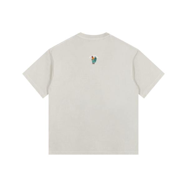 Vintage Washed Oversized Cotton T-Shirt