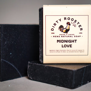 Midnight Love Natural Soap, Front Label