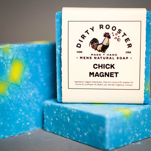 Chick Magnet Natural Soap, front label